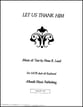 Let Us Thank Him SATB choral sheet music cover